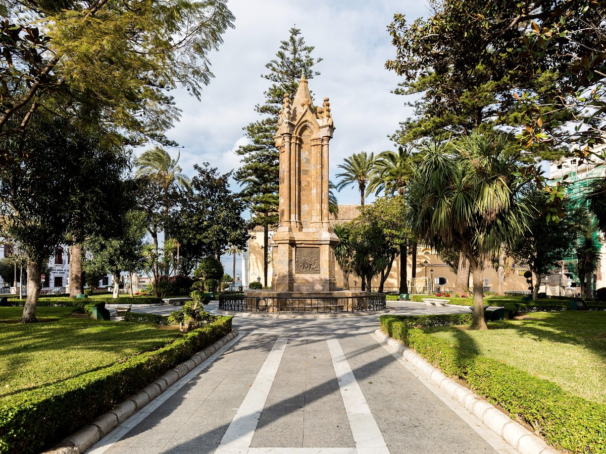 Plaza de África, en el centro de Ceuta